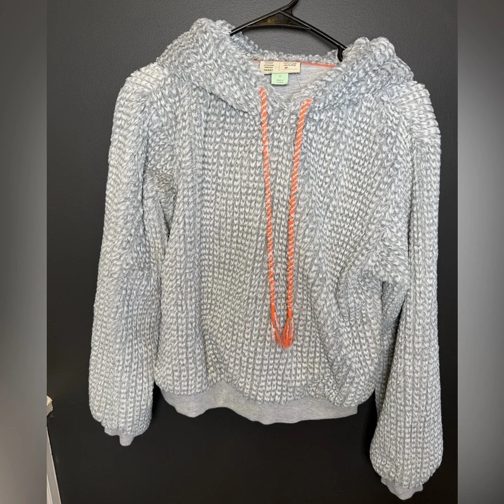 Saturday Sunday forAnthropologie | Chunky Knit Soft Hooded Pullover Sweater | XS - Picture 1 of 10